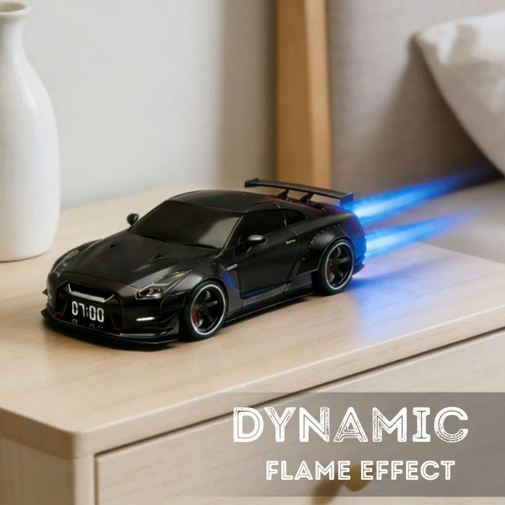 Hypercar Alarm Clock - Engine Sounds & LED Lights