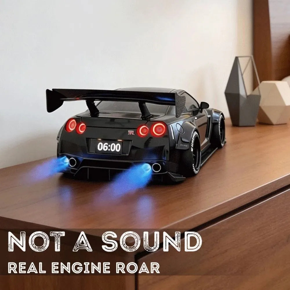 Hypercar Alarm Clock - Engine Sounds & LED Lights